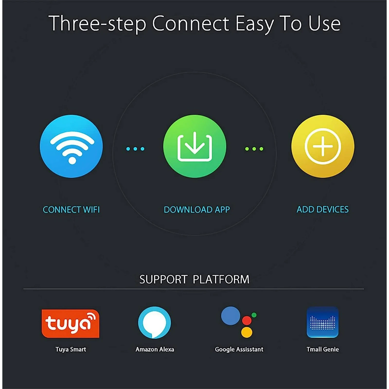 Smart Wi-Fi Siren Alarm: Wireless Alarm for Home Security, Burglar Alarm with So