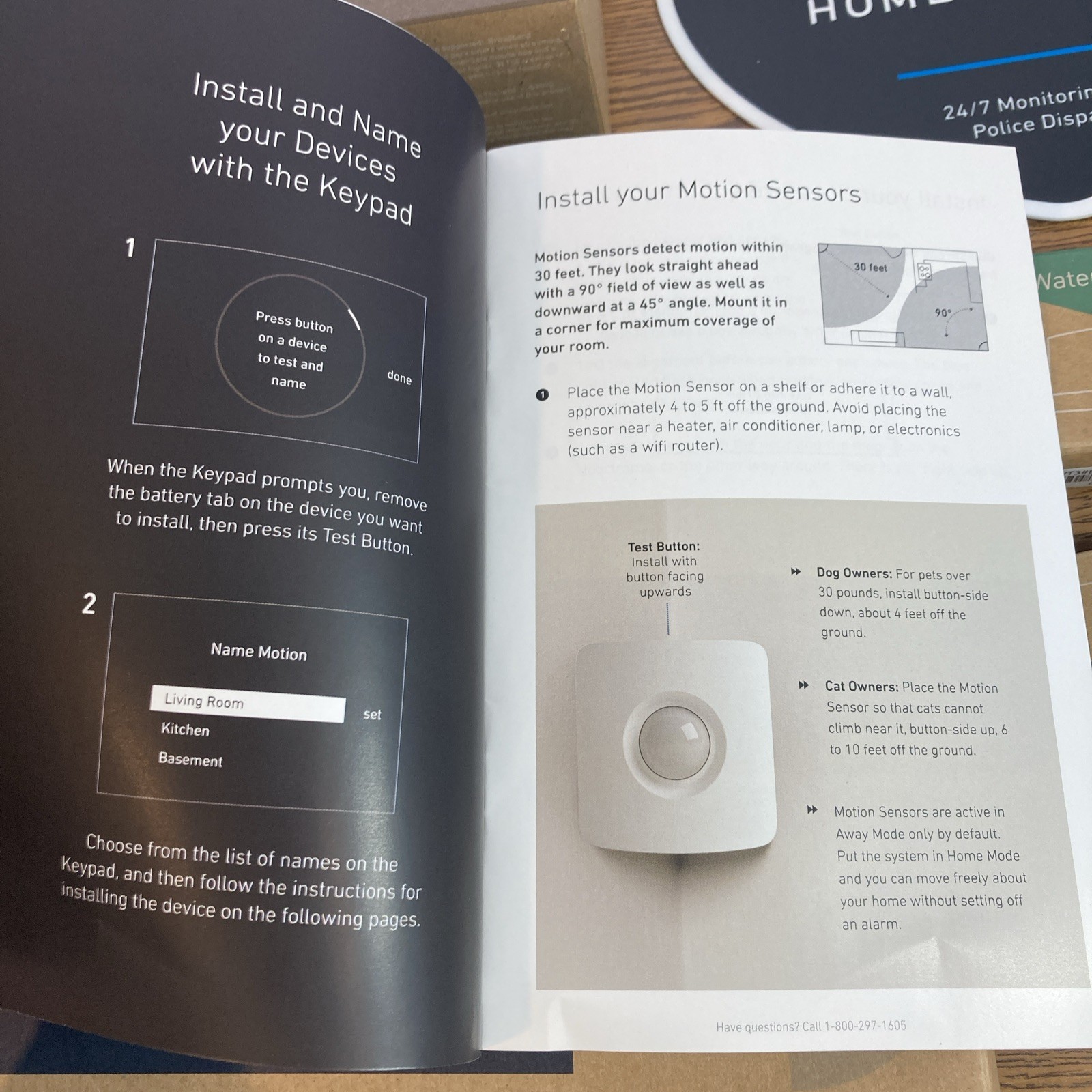 SIMPLISAFE Indoor Alarm System Base Keypad HD Camera Water Smoke Sensor Entry