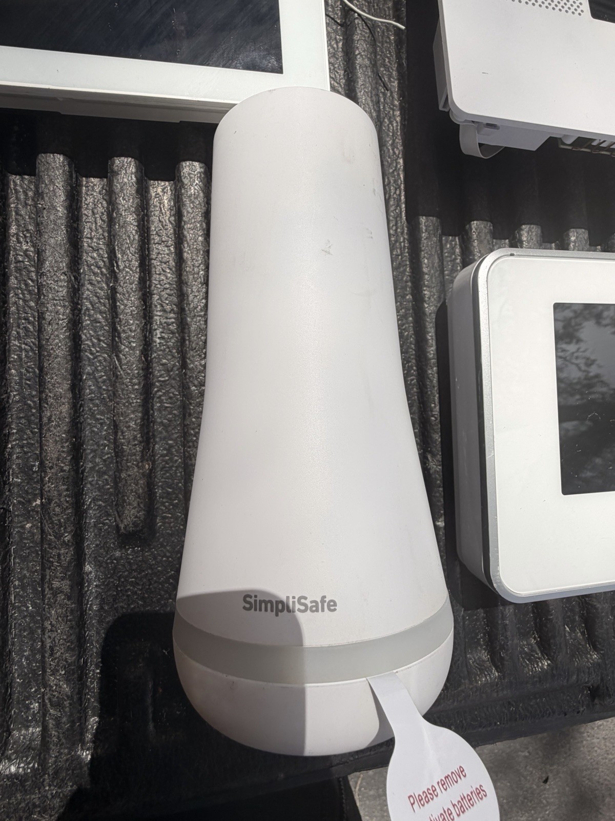 SimpliSafe Home Security System Lot Base Station Keypad Camera Untested