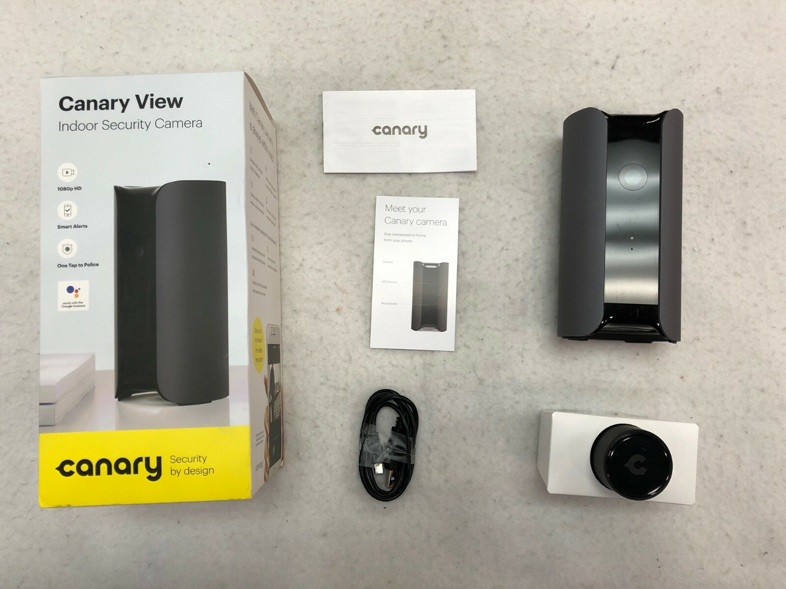 Canary CAN400USGR All-in-one Home Security Device For Parts ONLY – Activated