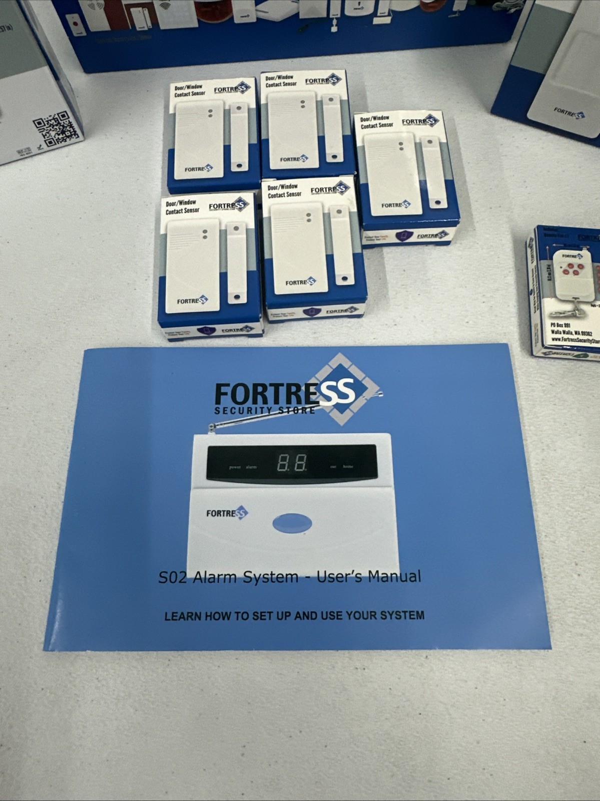 Fortress Security Store S02 Wireless Home Security Alarm System