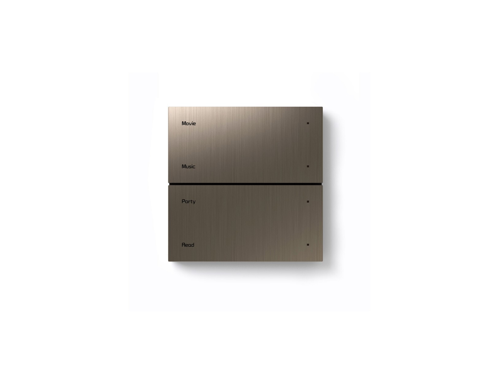 KNX KEYPAD 8 BUTTONS CITRON ENTRY-LUX SQUARE OR RECTANGULAR LUXURY