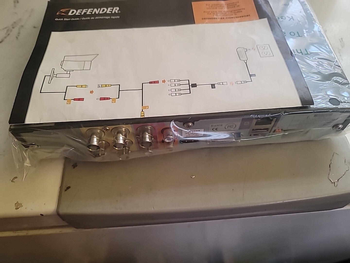 Defender Security Receiver, Mouse, Remote Control & Screws Only
