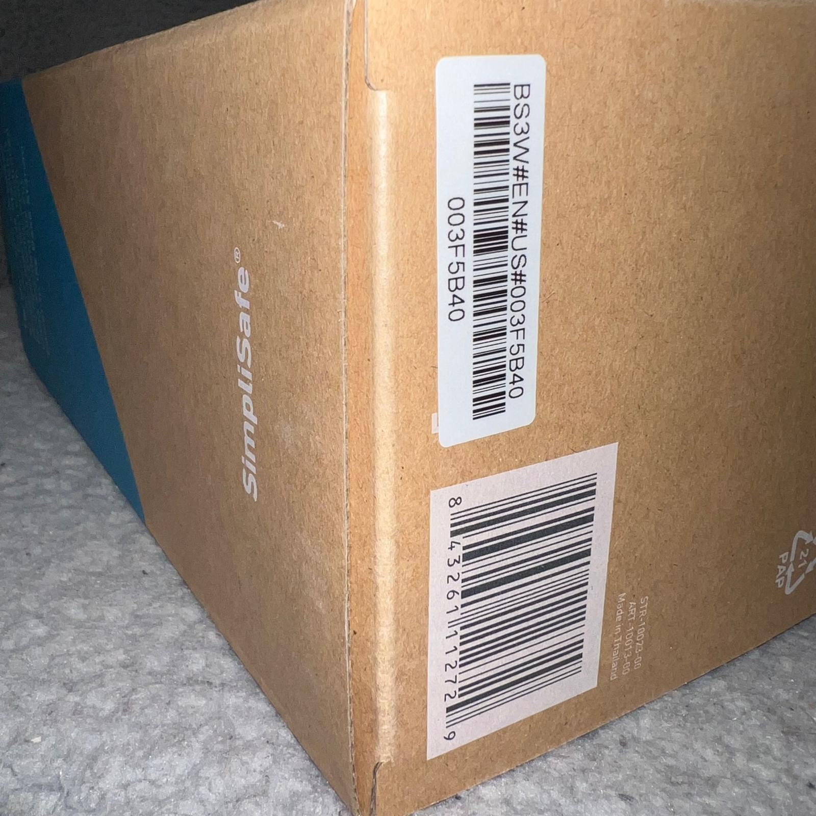 NIB SimpliSafe Home Security System Base Station With Power Adapter SSBS3