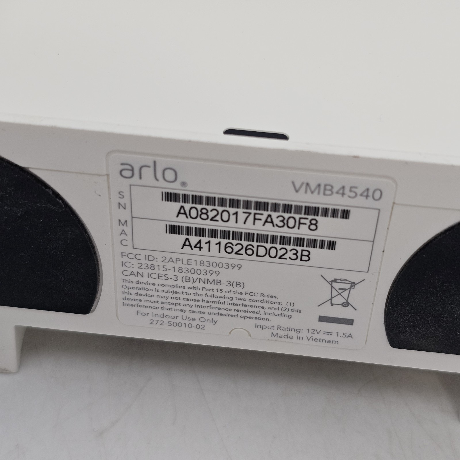 Arlo VMB4540 Smart Hub Base Station for Pro, Pro 2, Pro 3, 4K Ultra, – No PSU