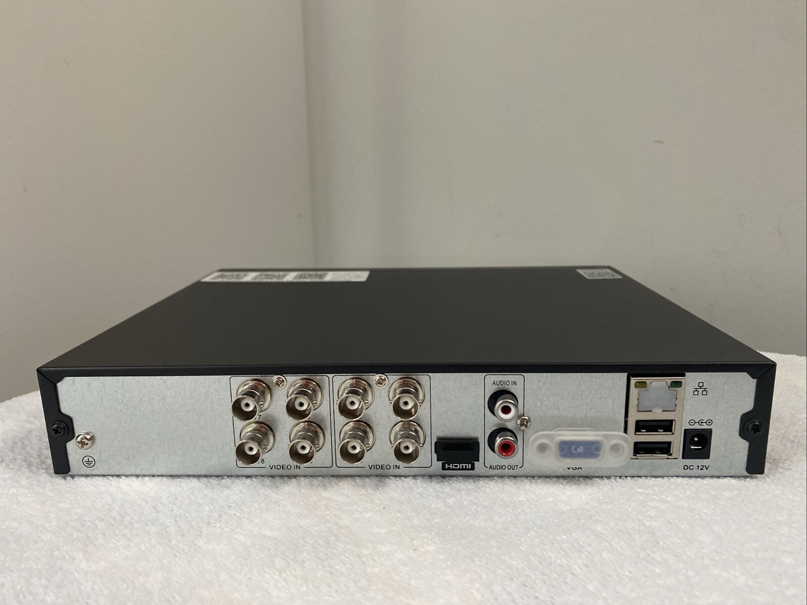 OOSSXX PoE+ DVR + 6 Cameras Set Why 8.0 Mega (4K) 25/30 FPS Network Camera Range