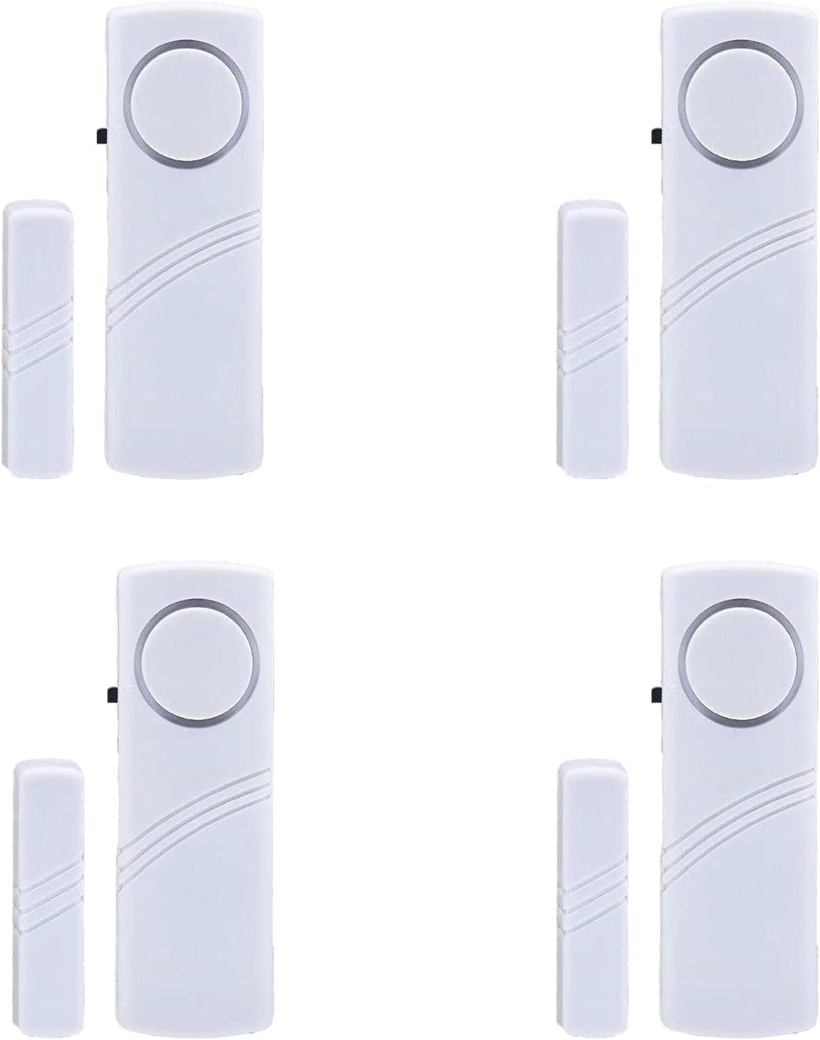 110dB Window Door Alarm Pack – Effortless Installation for Home Security