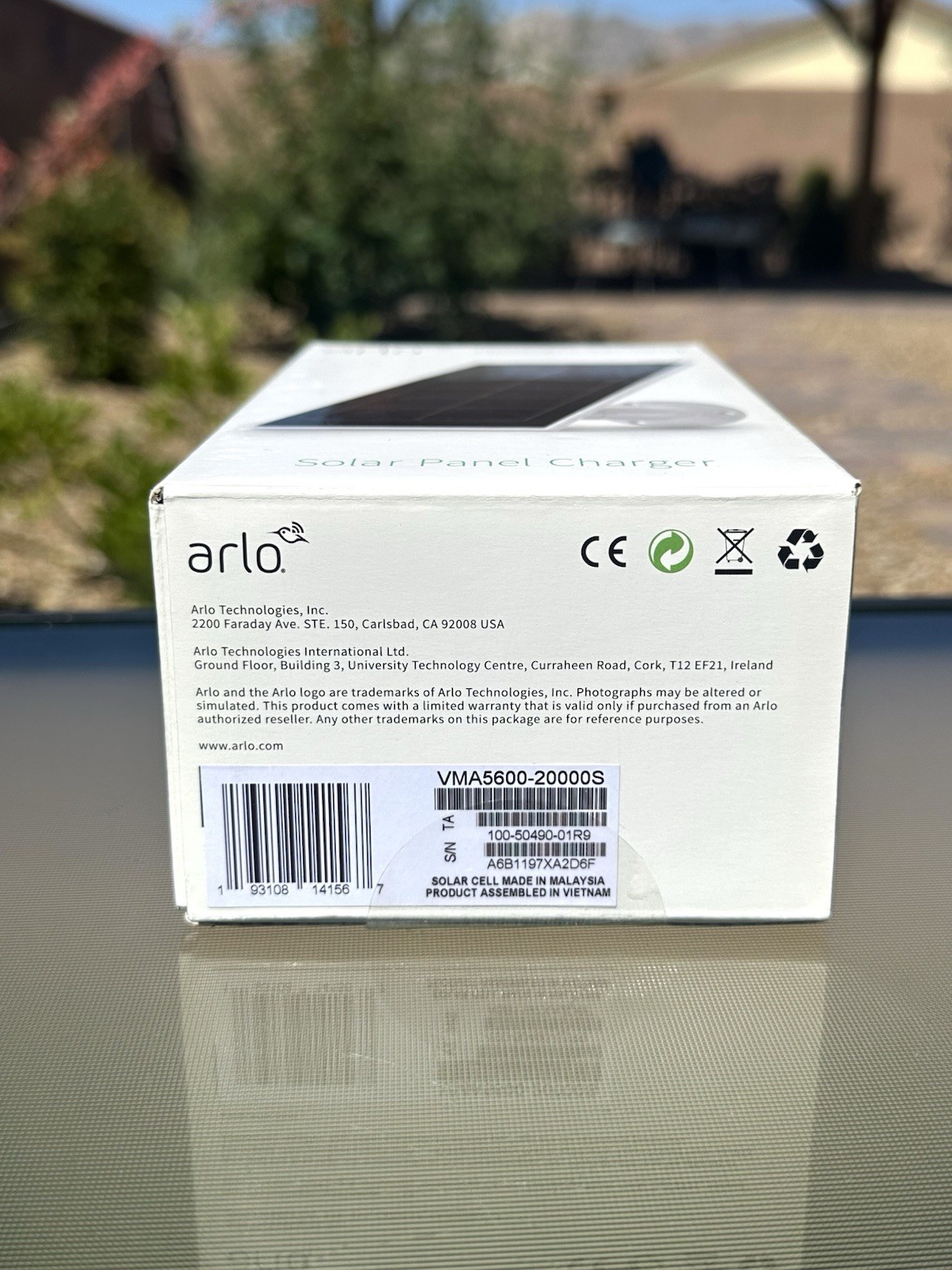 ✳️Arlo Solar Panel for Arlo Ultra, Arlo Pro 3 and Arlo Pro 3 Floodlight Camera✳️