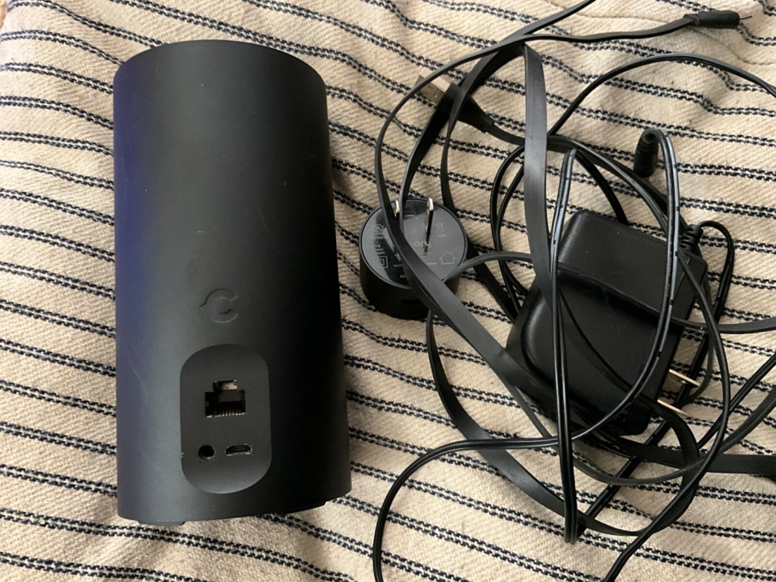 Canary Black Wireless Indoor All-in-One Smart Security Camera no box