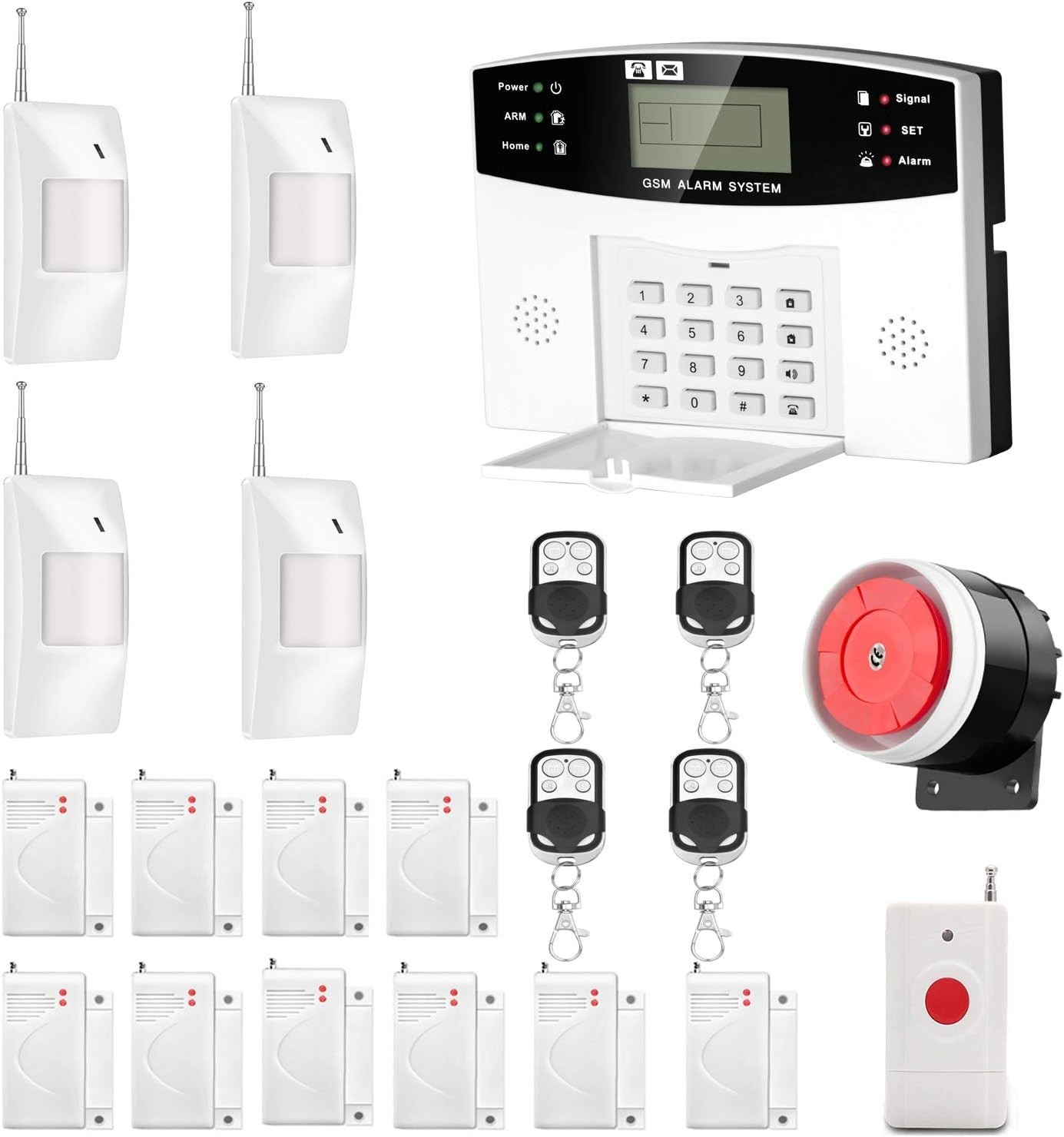 Wireless GSM Home Security Alarm System