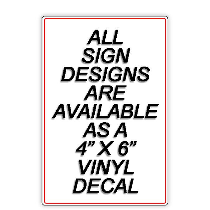 Sign Or Decal Beware Of Dog Will Bite Security Attack Guard Warning Protected