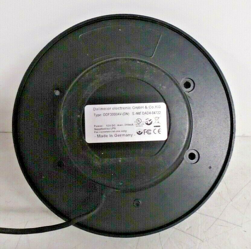Used Dallmeier DDF3000AV-(DN) Color Cam In Pix Technology Dome Camera | Black