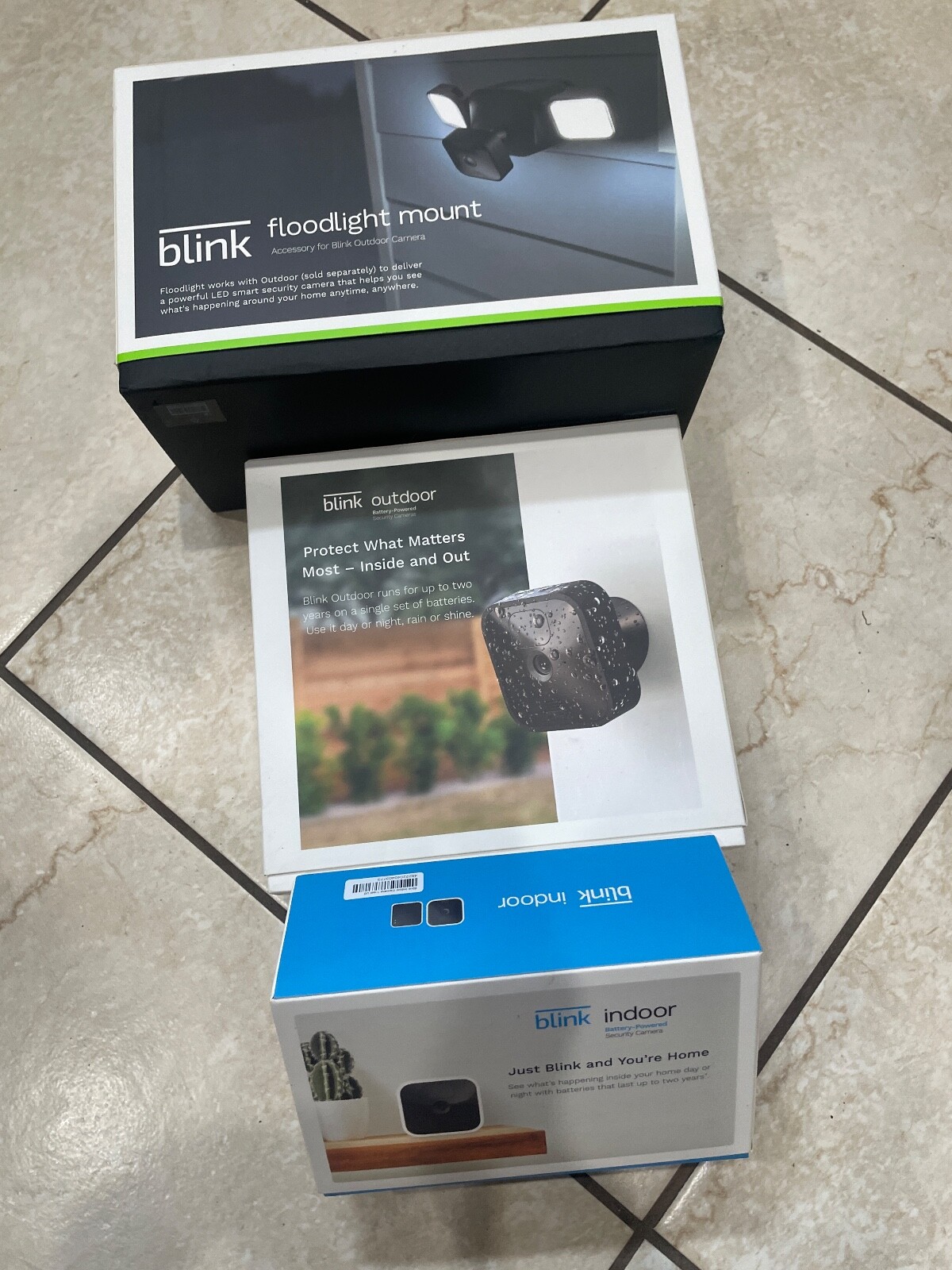 EMPTY BOX ONLY Blink XT Security Wireless Camera System Outdoor