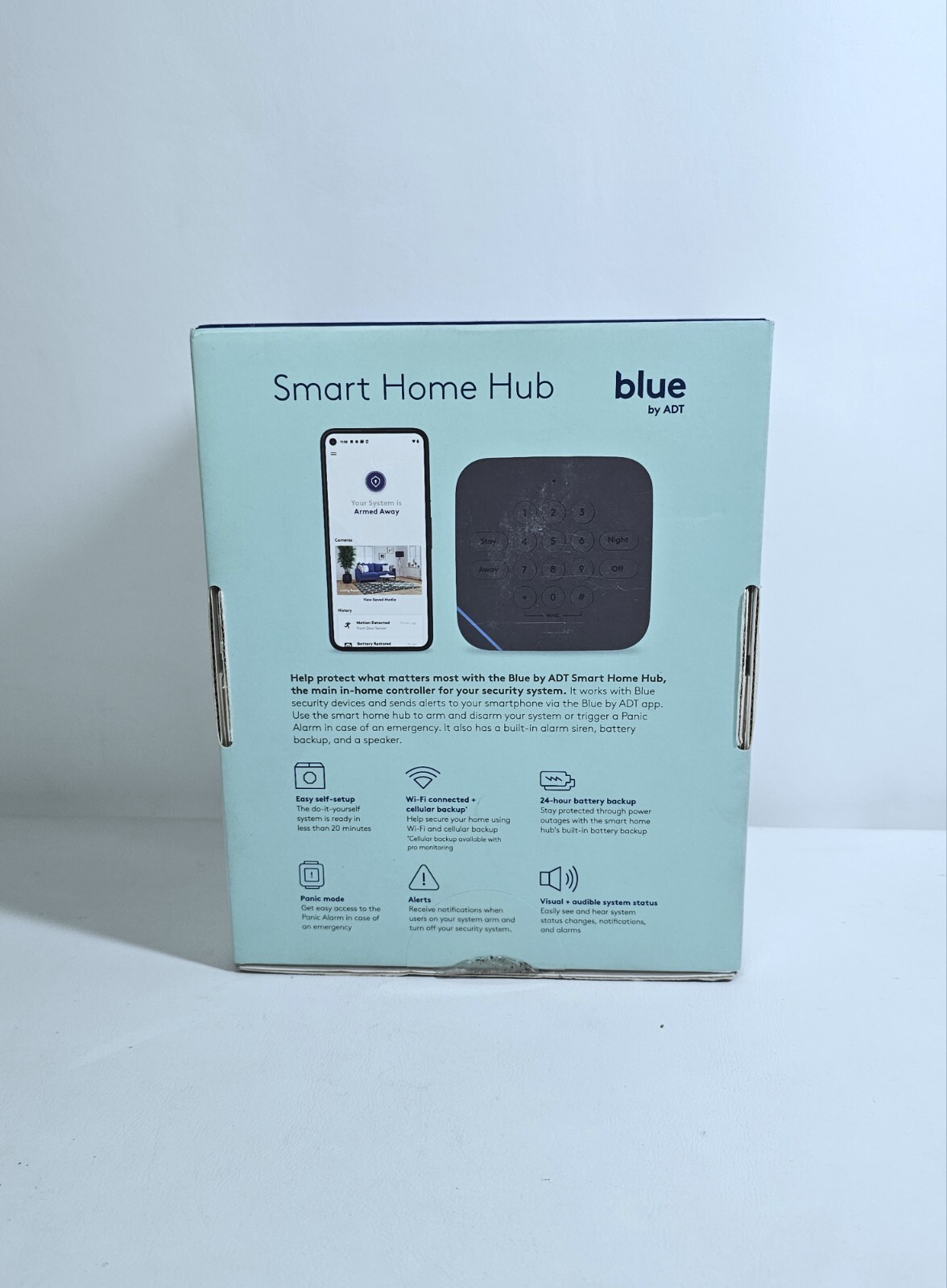 Blue by ADT Smart Home Hub S40LR1-01 – Graphite