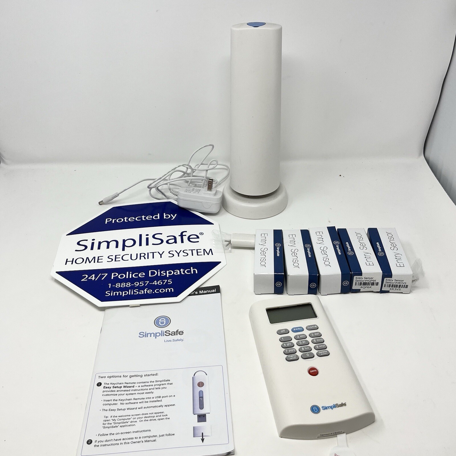 Simplisafe KP1000 Keypad Wireless Home Security System 1st Generation Original