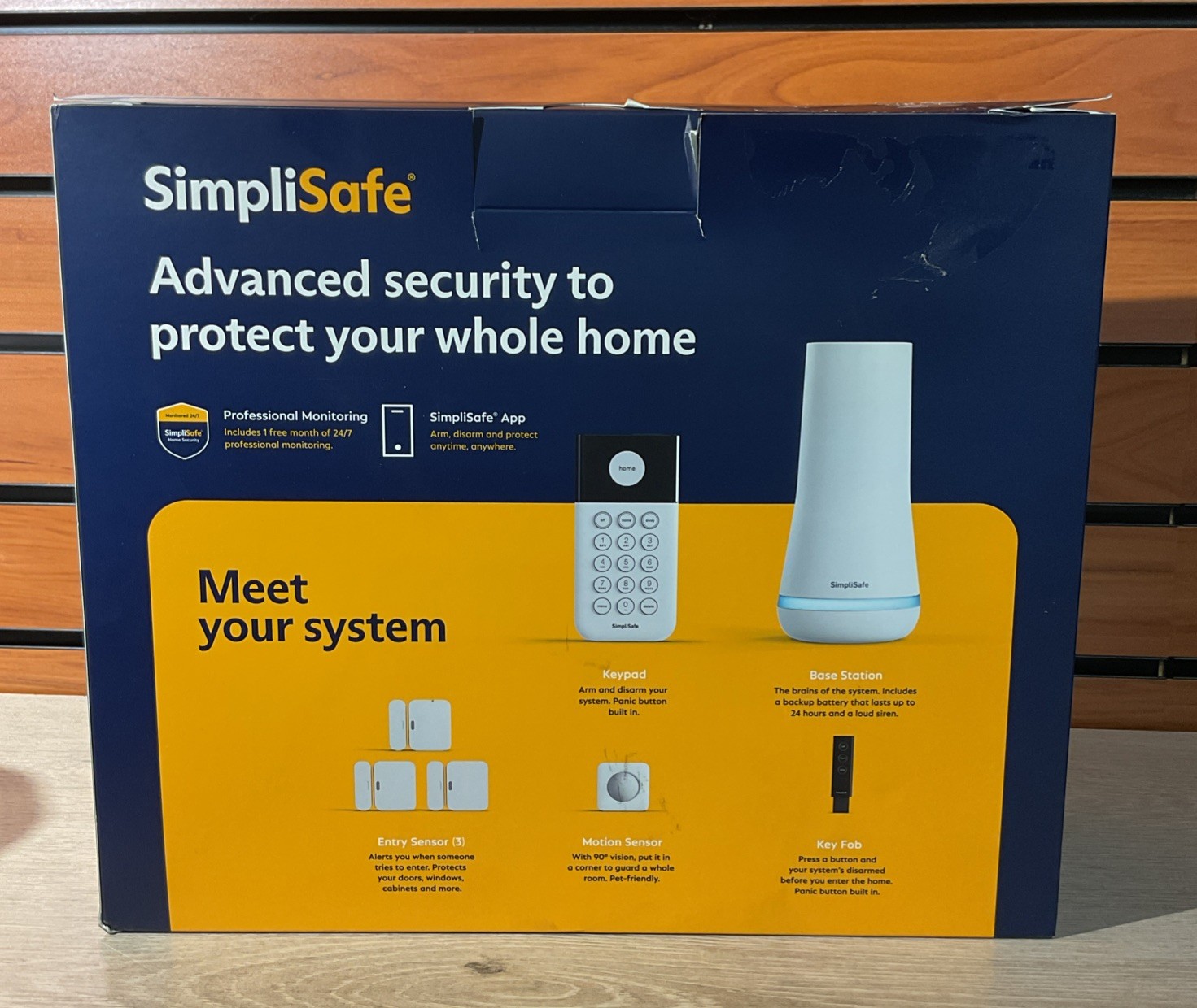 SimpliSafe 7 PIECE Indoor Security System Motion Sensor – White