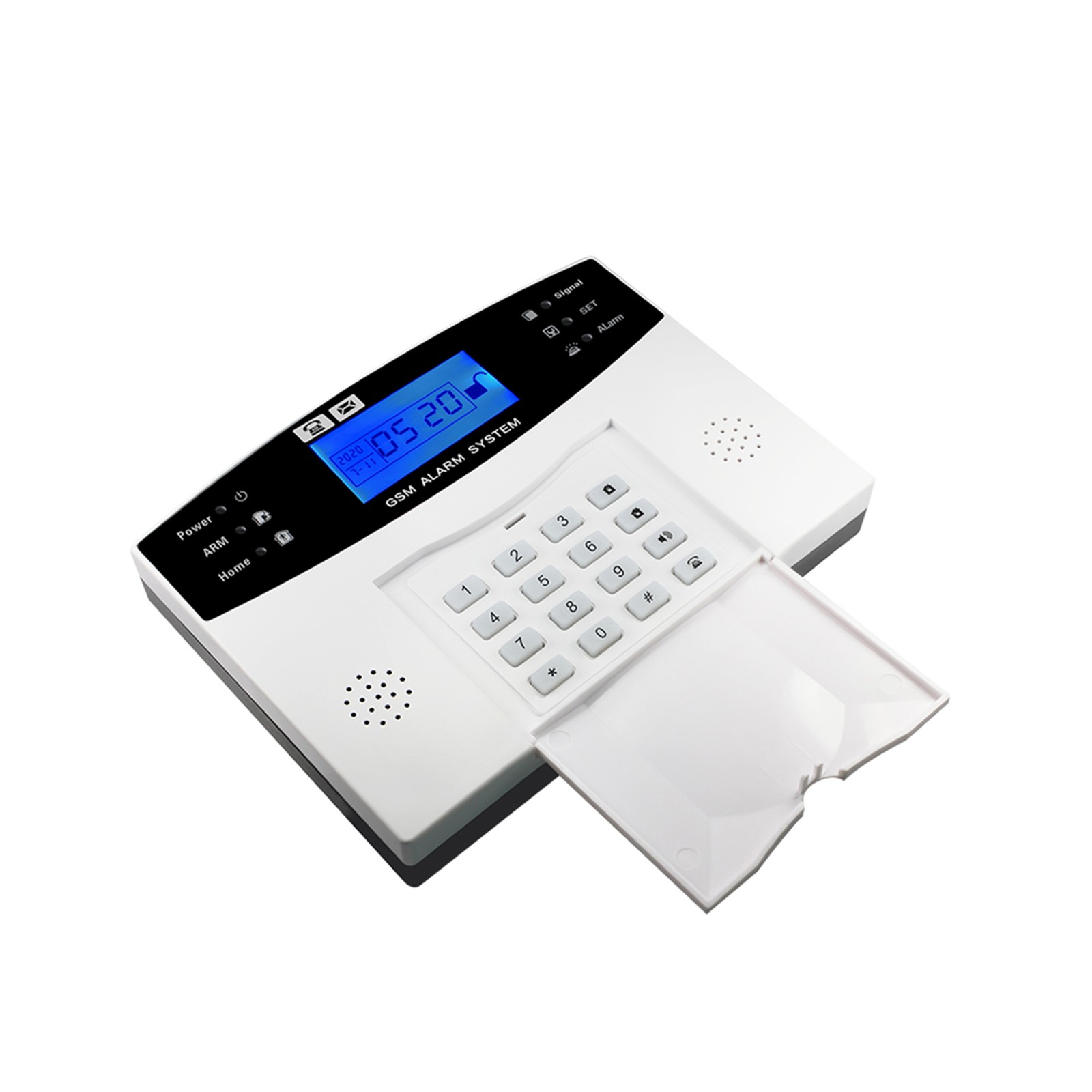 1-WiFi GSM Alarm System Tuya Smart Home LCD Display Security Alarm Support AEJL