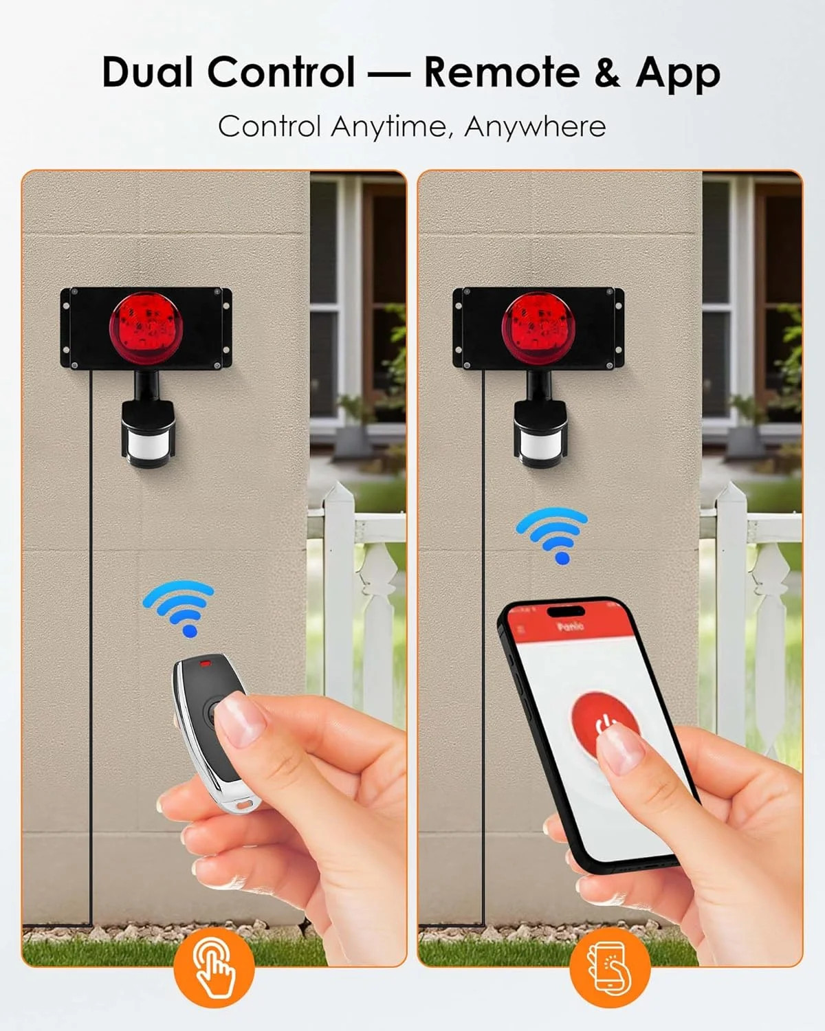 Smart Motion Sensor Alarm IoT Remote Control PIR Human Infrared Security Alarm