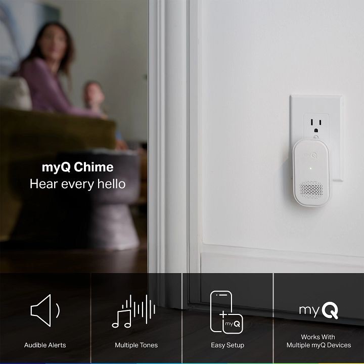 myQ Video Doorbell and Chime Bundle3.0