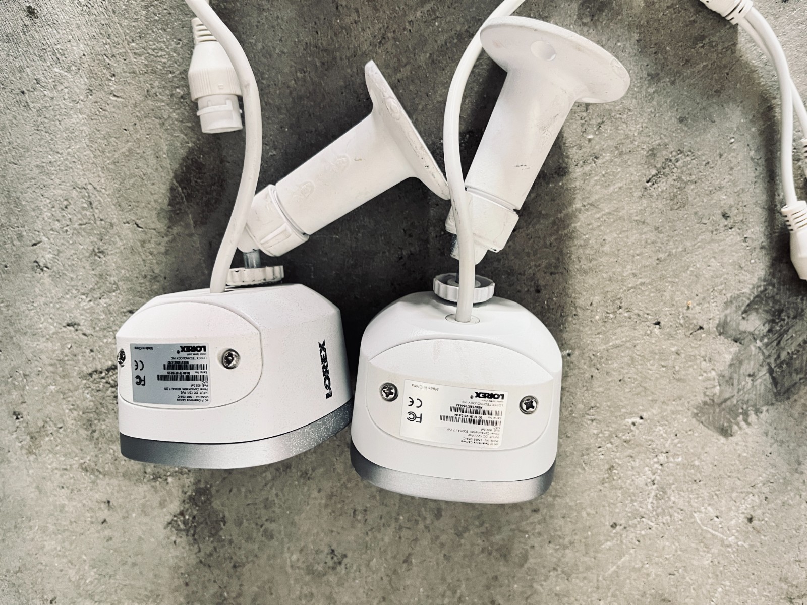 LOREX Surveillance LNB8105X-C Deterrence – WHITE IP 12VDC POE 8MP Bullet Camera