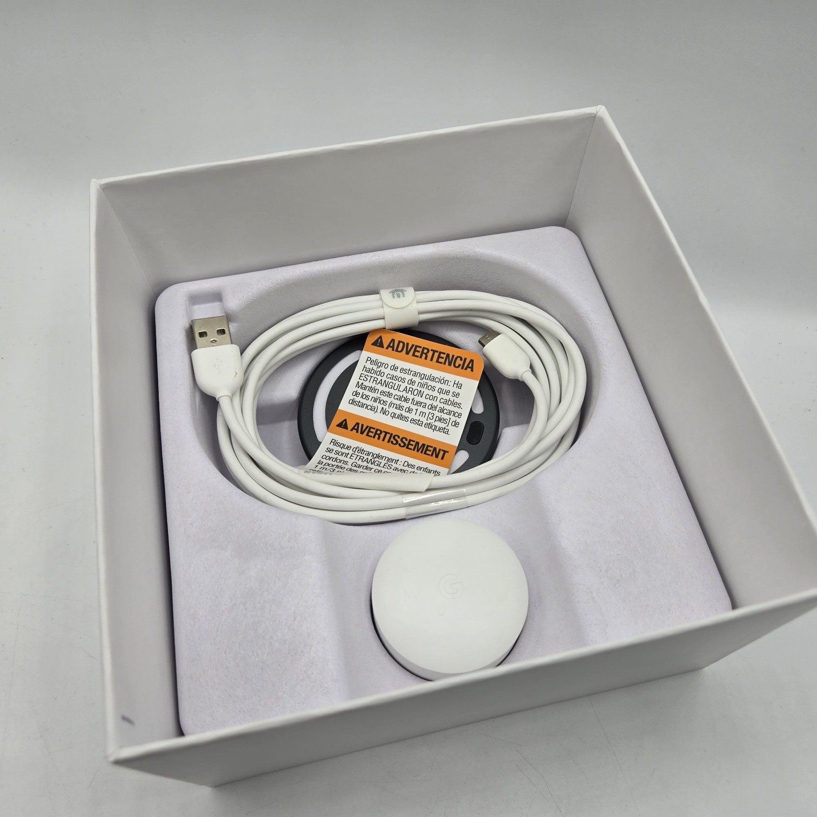 New Open Box Google Nest A0005 NC1102ES Cam Indoor Security Camera 1st Gen – NIB
