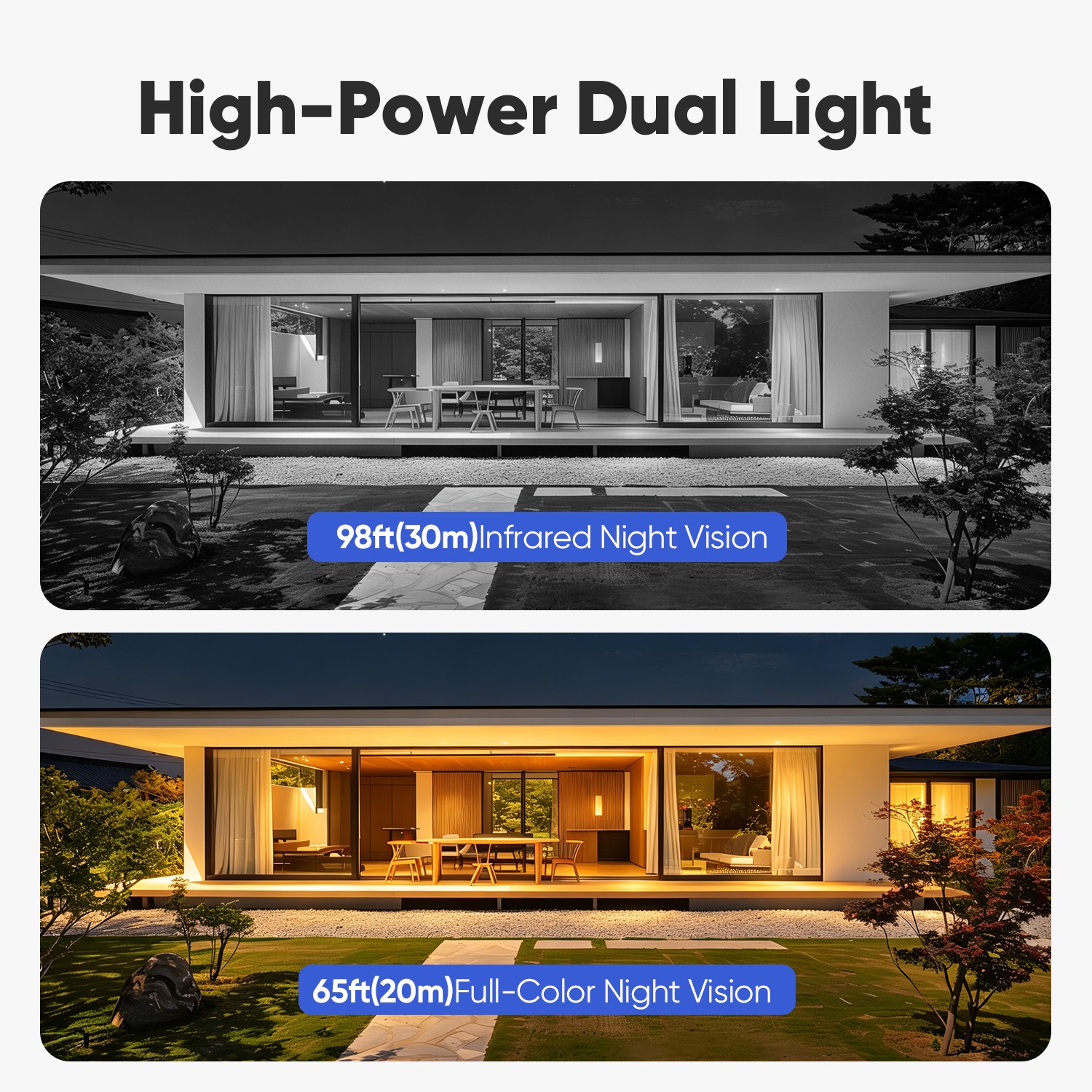 SANNCE 8MP PoE Security IP Camera Outdoor Two Way Audio Outdoor AI Night Vision