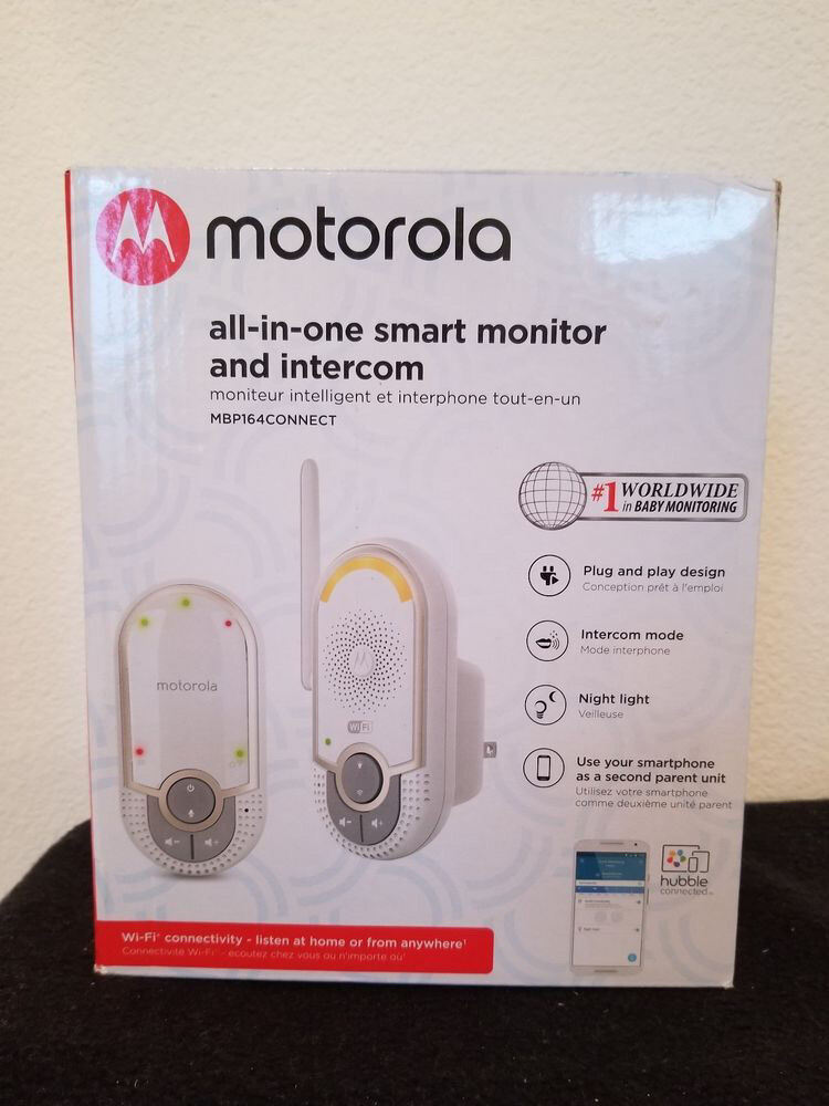 Motorola MBP164CONNECT Wi-Fi All-in-One Smart Monitor and Intercom