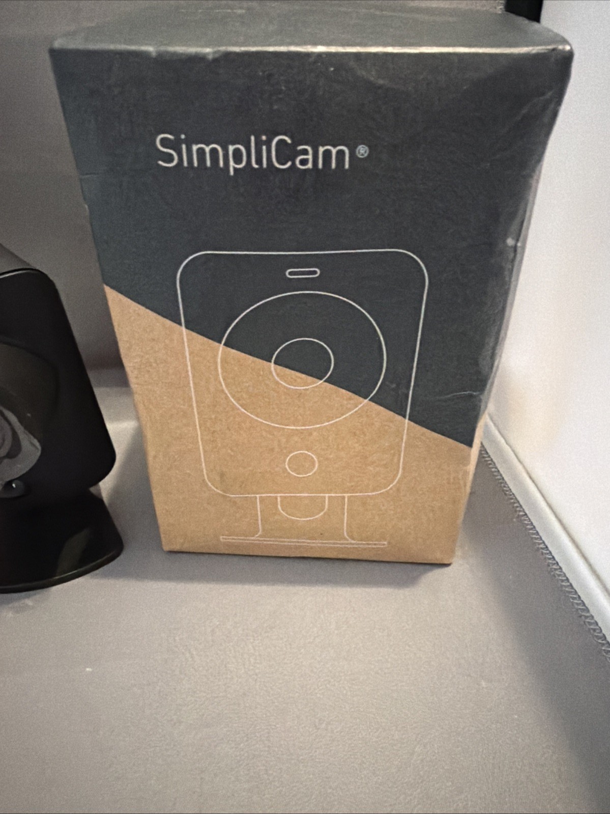 SimpliSafe Black Simplicam Security HD Camera New Open Box