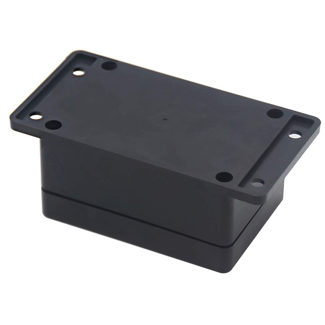 Zulkit Junction Box ABS Plastic 3.94″ x 2.68″ x 1.97″(Pack of 2), Black