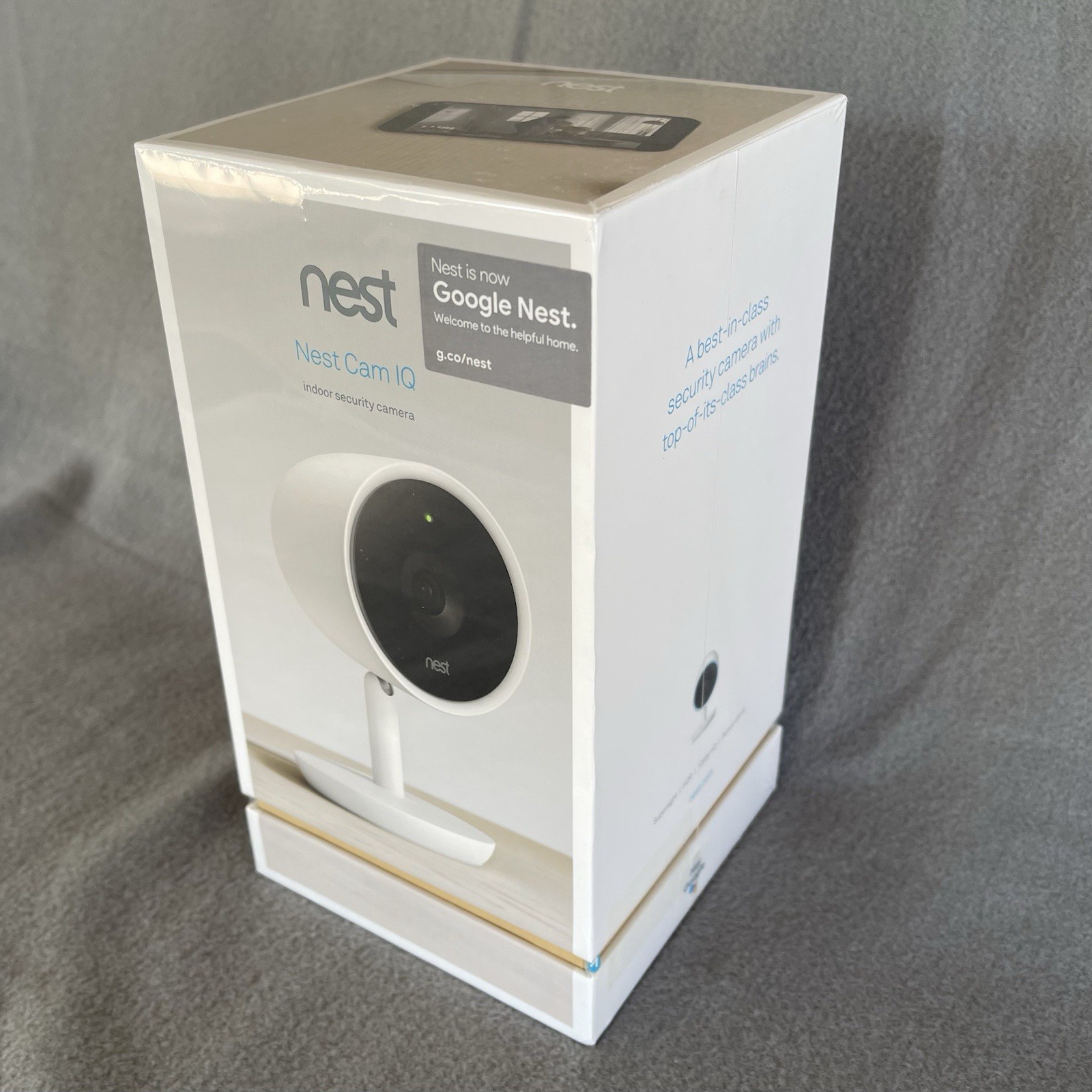 New Google Nest Cam IQ Indoor Security Camera 1080p HD w/ Night Vision NC3100US