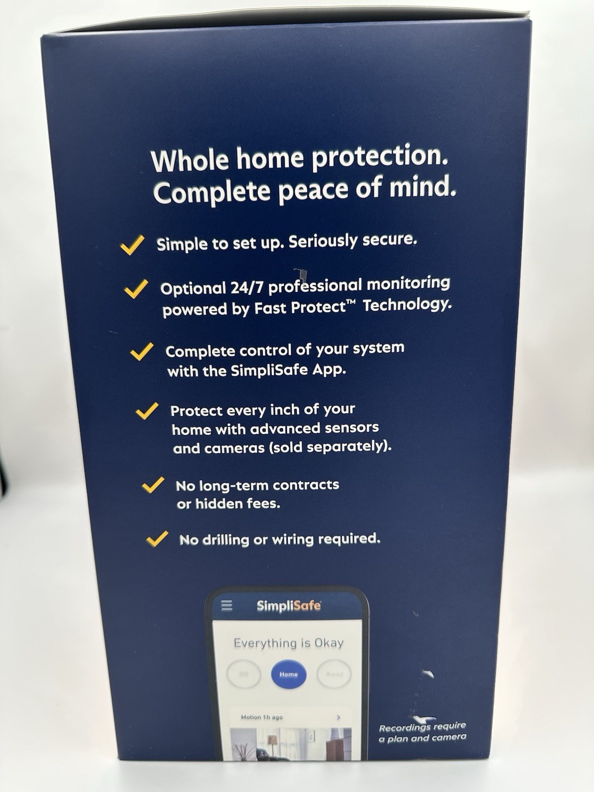 Simplisafe Home Security System 7 Piece Kit – NEWEST MODEL – SEALED IN BOX