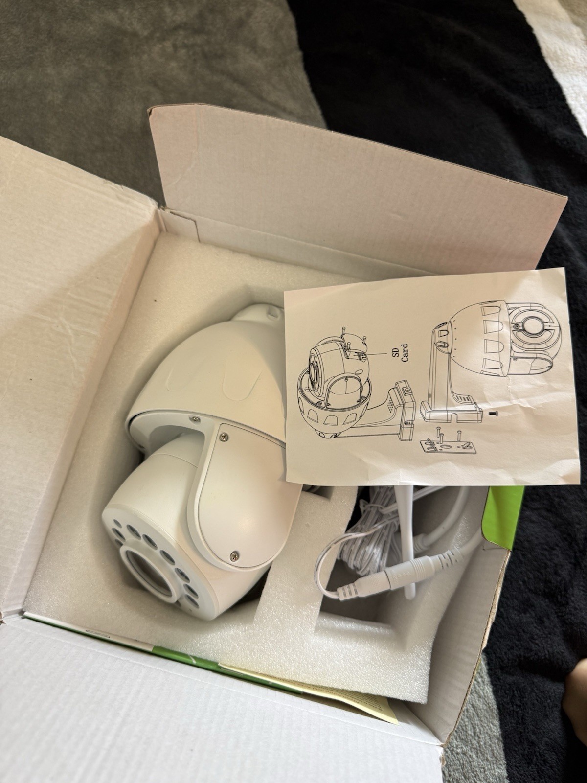 SV3C IP Security Camera High Definition Audio Motion Detection w/ Power Adapter