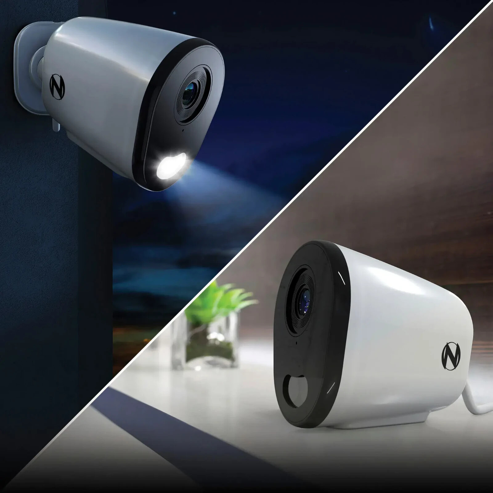 Night Owl 8-Ch, 4-Camera Indoor/Outdoor Plug-In Wi-Fi IP 4K 64GB Security System