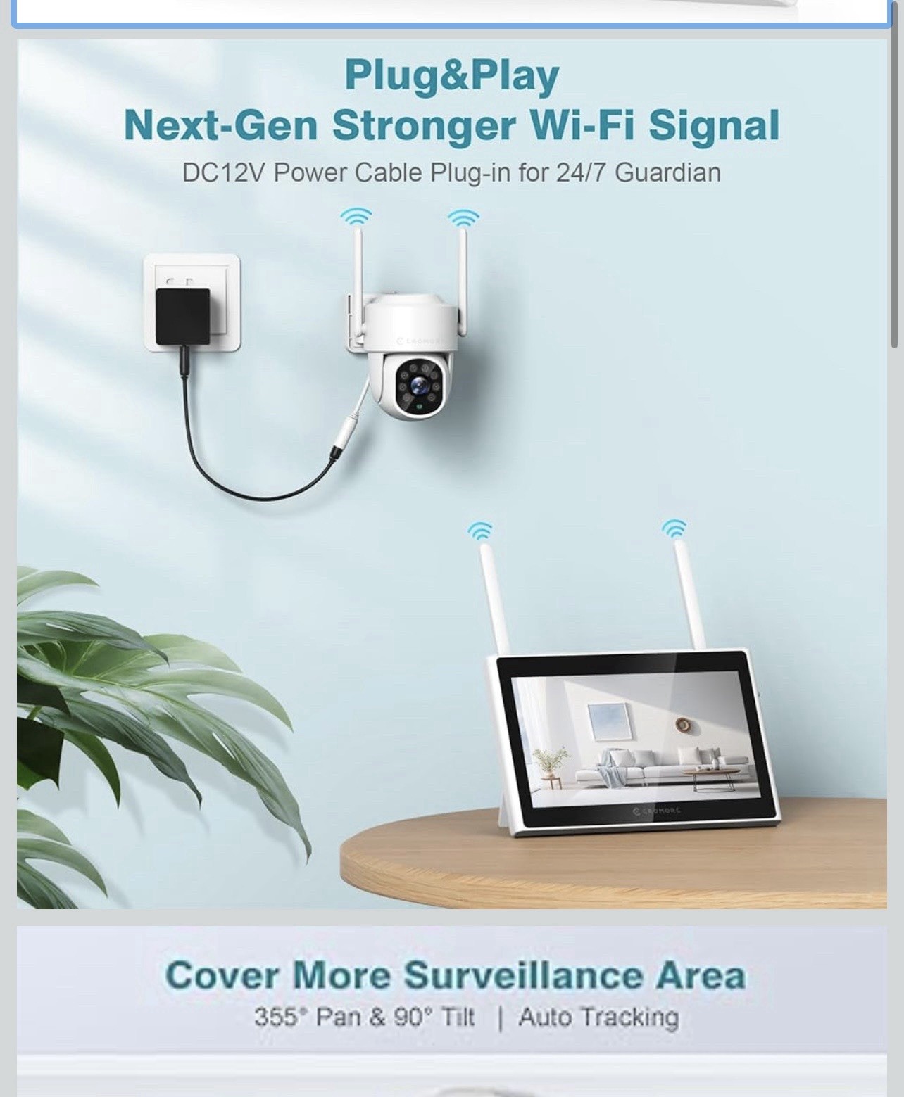 10CH 1TB HDD Monitor with Cameras 5MP Wired Security Camera System Wireless Kit