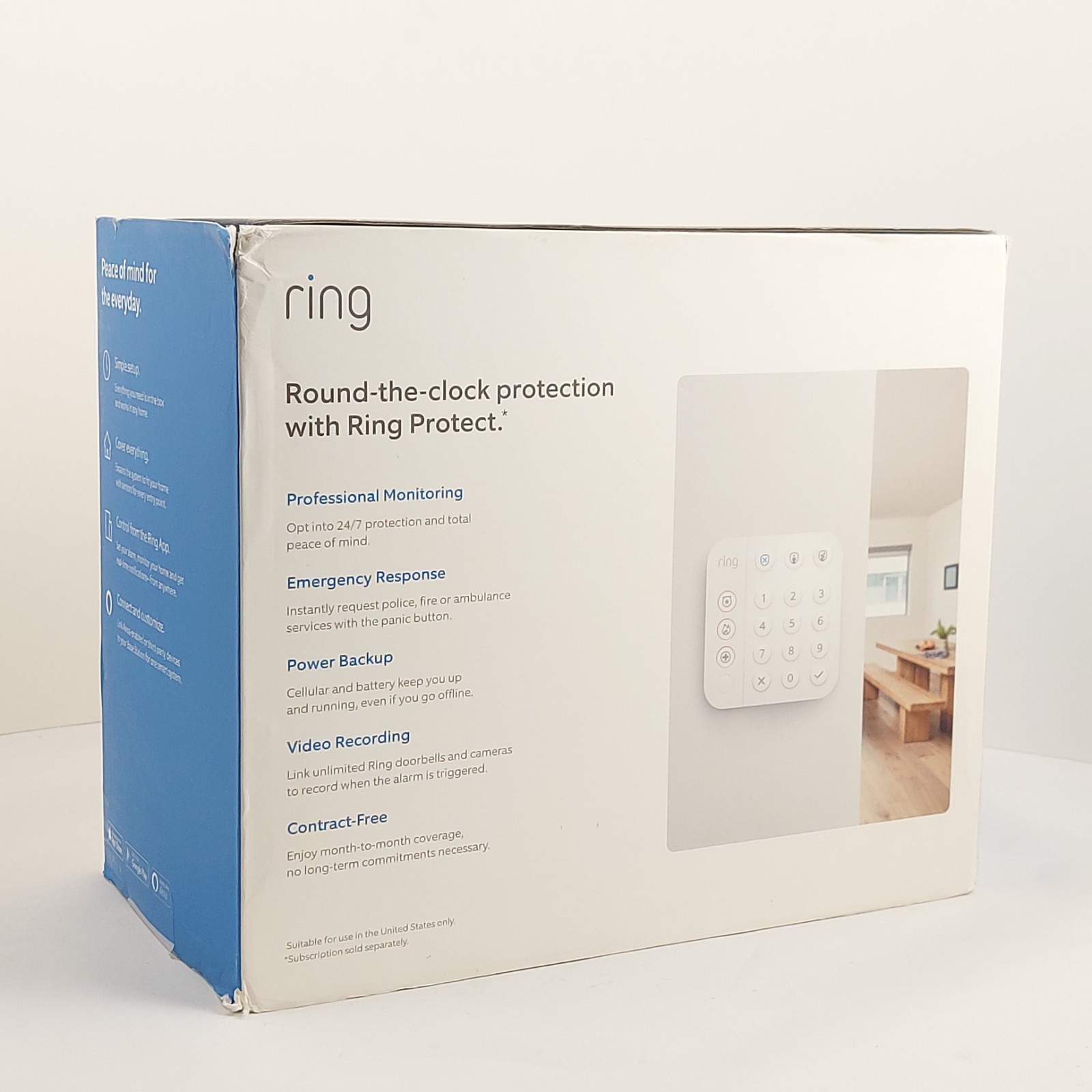 Ring 2nd Generation -Complete System Wireless Indoor 10 Piece Alarm Security Set