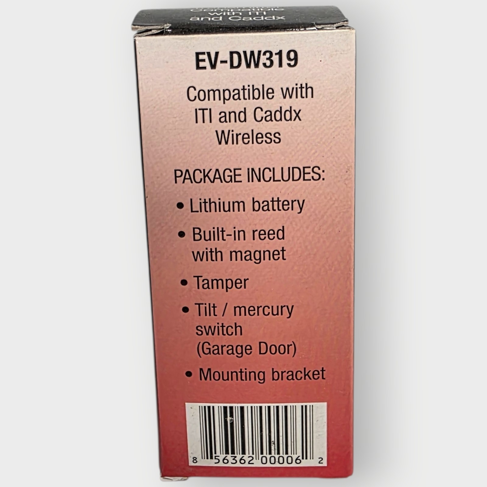 EV-DW319 Secure Wireless Door/Window Transmitter | ITI and Caddx | GE Security