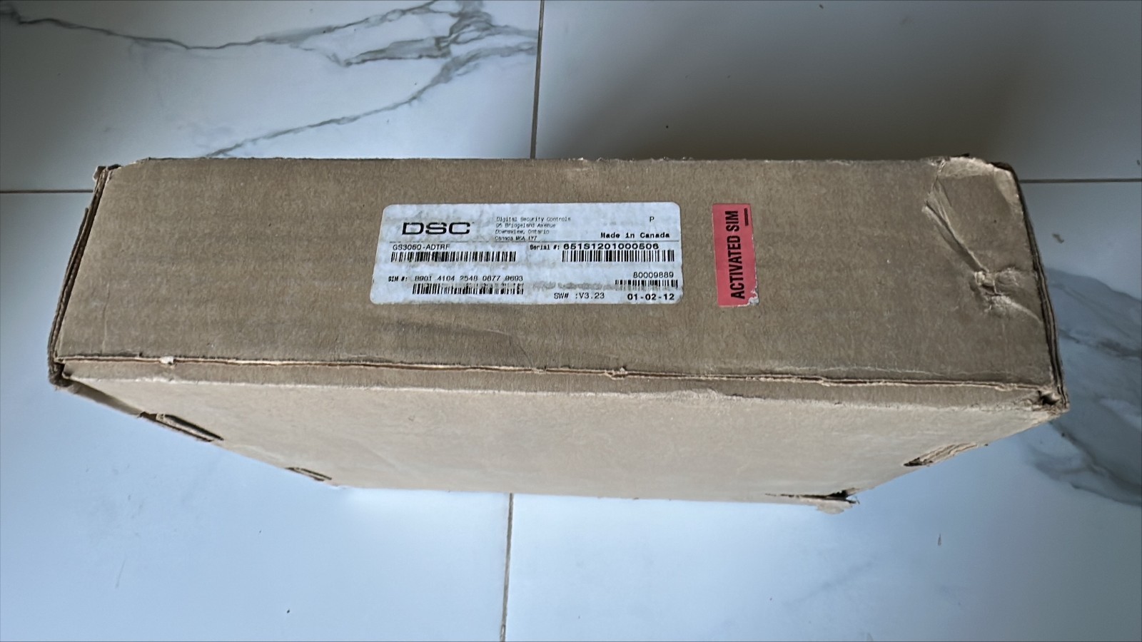 New DSC GS3060-ADTRF Universal Wireless Alarm Communicator ( Discontinued )