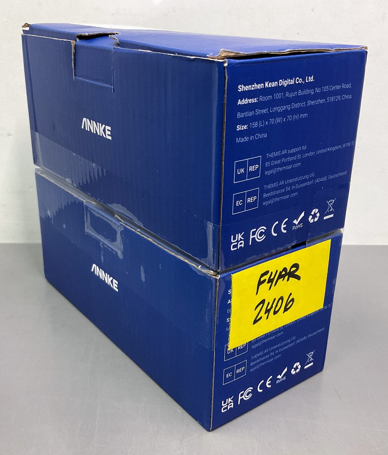 2 NEW ANNKE Surveillance Camera 1080p HD 4IN1 Outdoor EXIR Night Vision