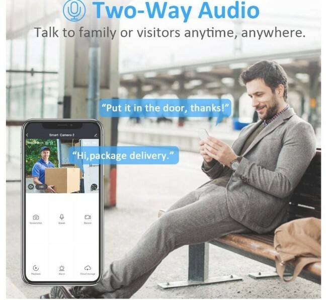 Intelligent Camera 360 Degree Camera HD Surveillance is the highest resolution.