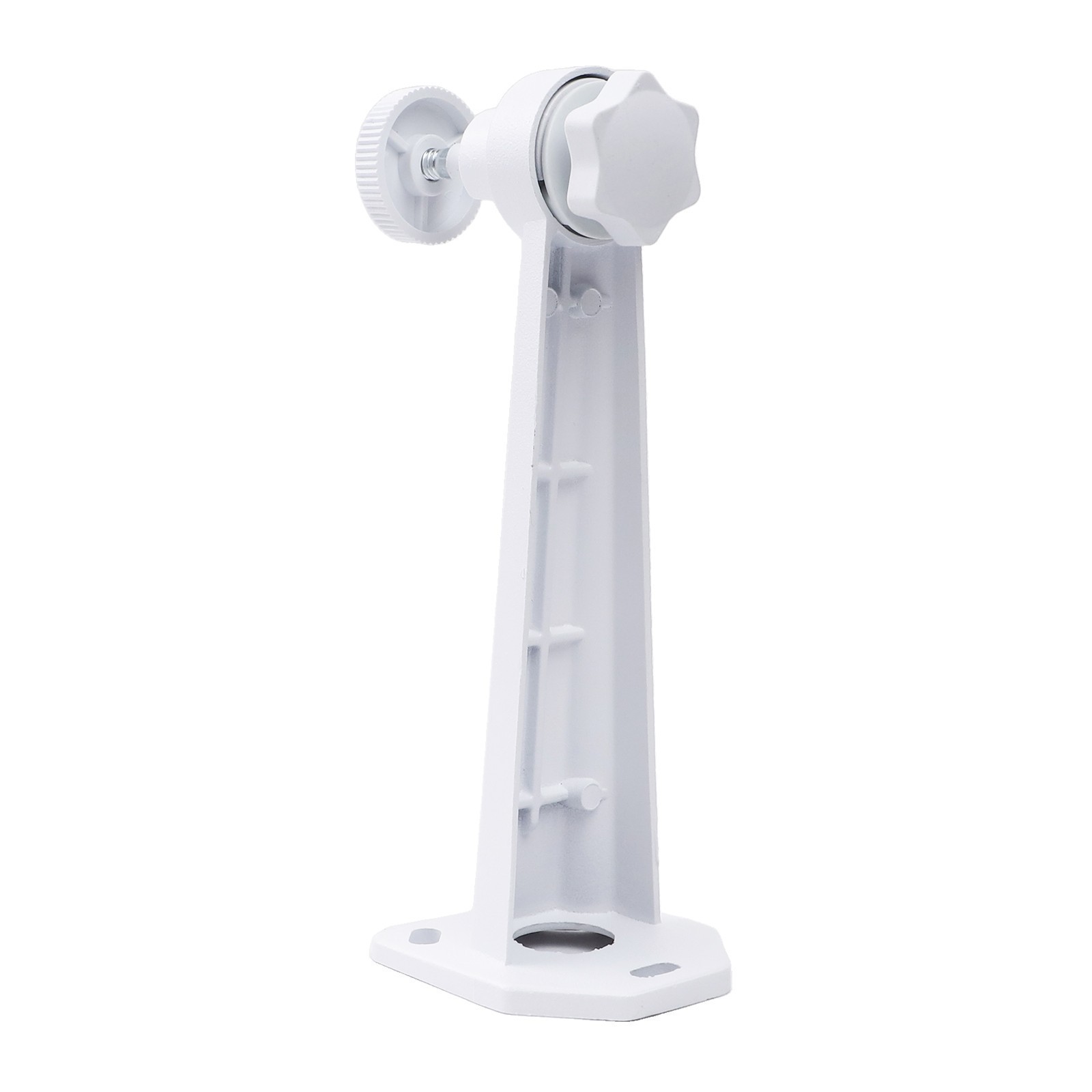 Mounting Brackets for CCTV Cameras Adjustable Angle White Finish 2 Pack