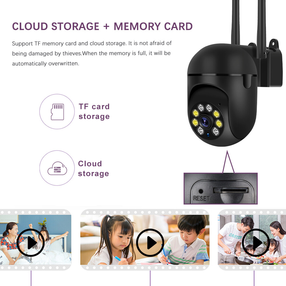 5G Wifi Wireless Security Camera System Outdoor Home Night Vision Cam 1080P HD