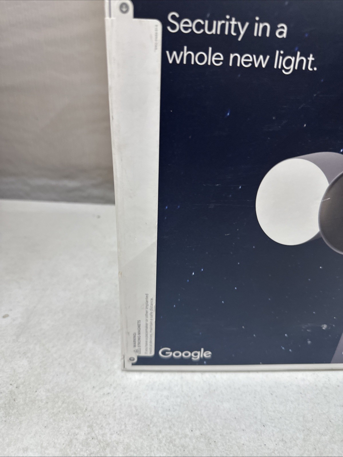 Google Nest Cam Floodlight Smart Security Camera – New Sealed