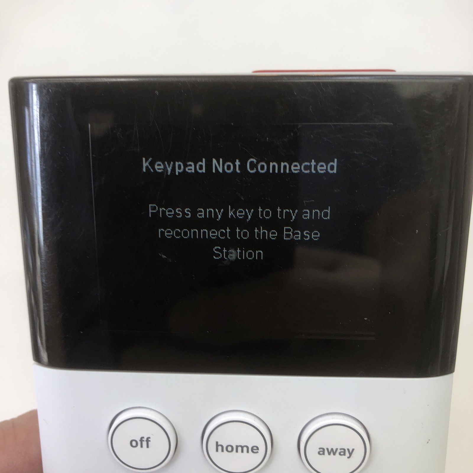 SimpliSafe SSKP3 Wireless Keypad Remote for Home Security System GENUINE White