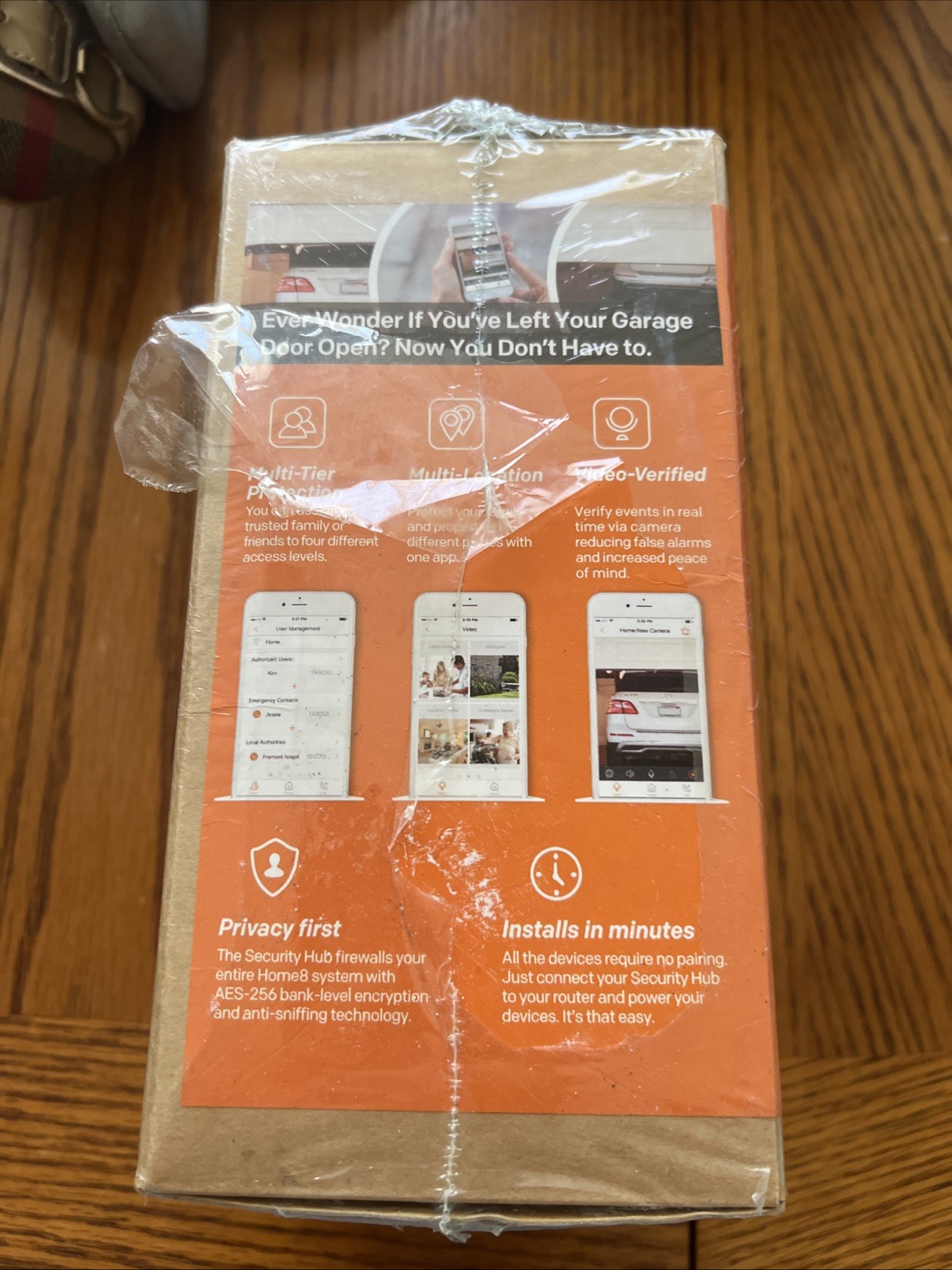 Home8 Video Verified Alarm Smart Garage Door Control System I New In Box