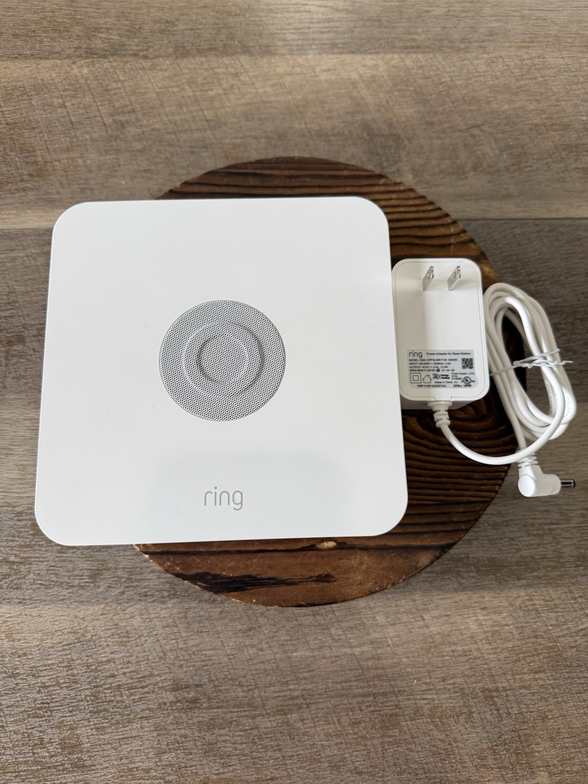 Ring Alarm Base Station – Gen 2 – Model 4HB1U9-0EN0 With Power Adapter