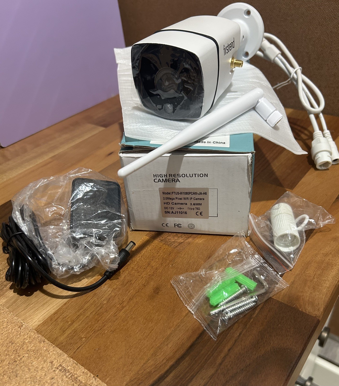 Firstrend Wireless Security Camera add on model FTUS-W1080PCAM-JA-H5