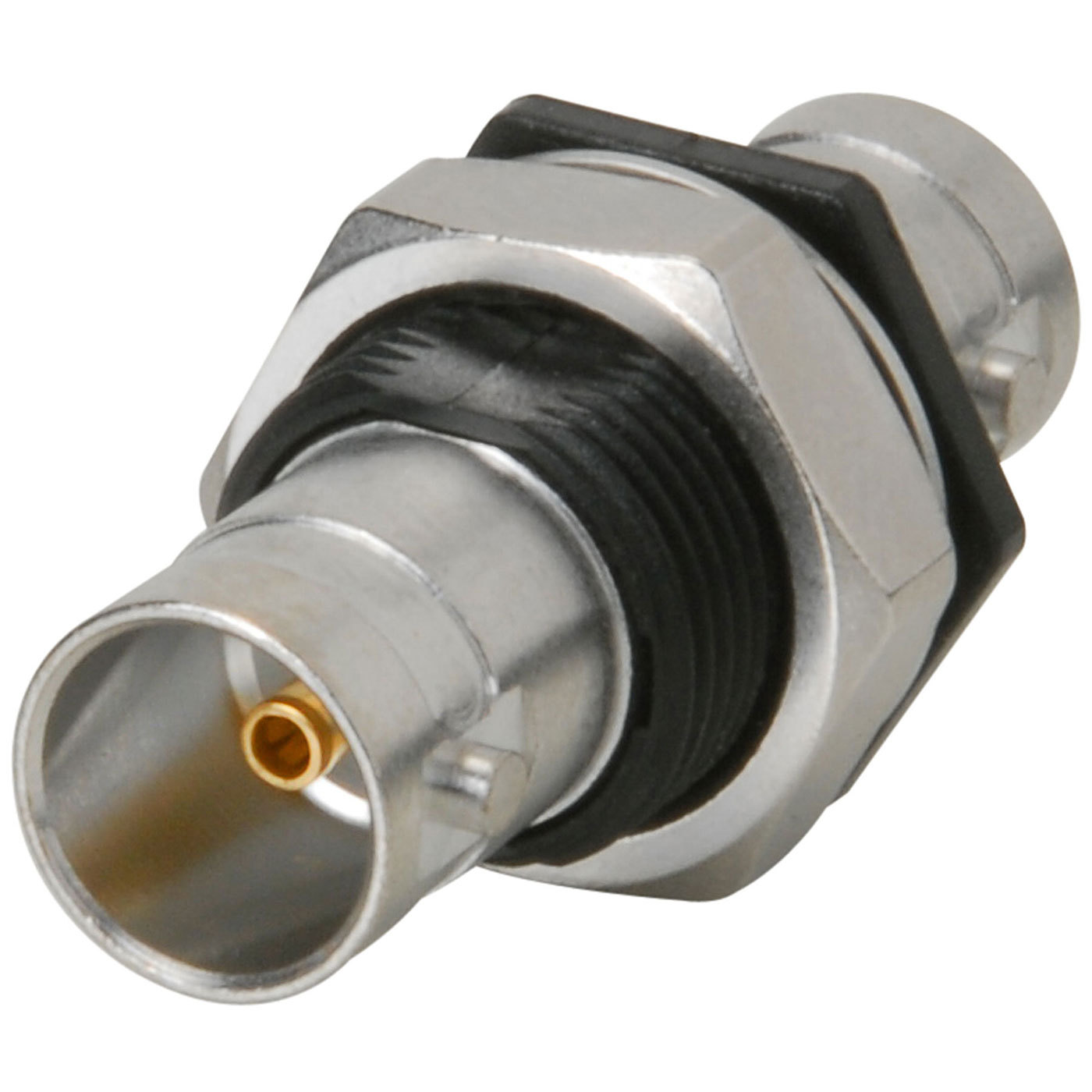 Neutrik NBB75FI BNC Feed-Through Isolated Nickel