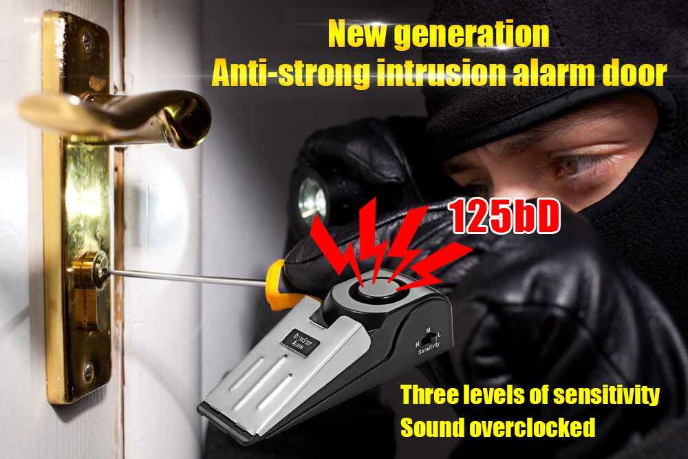 KERUI Door Stop Alarm Wireless Door Stopper Alert for Home Travel Security Safe