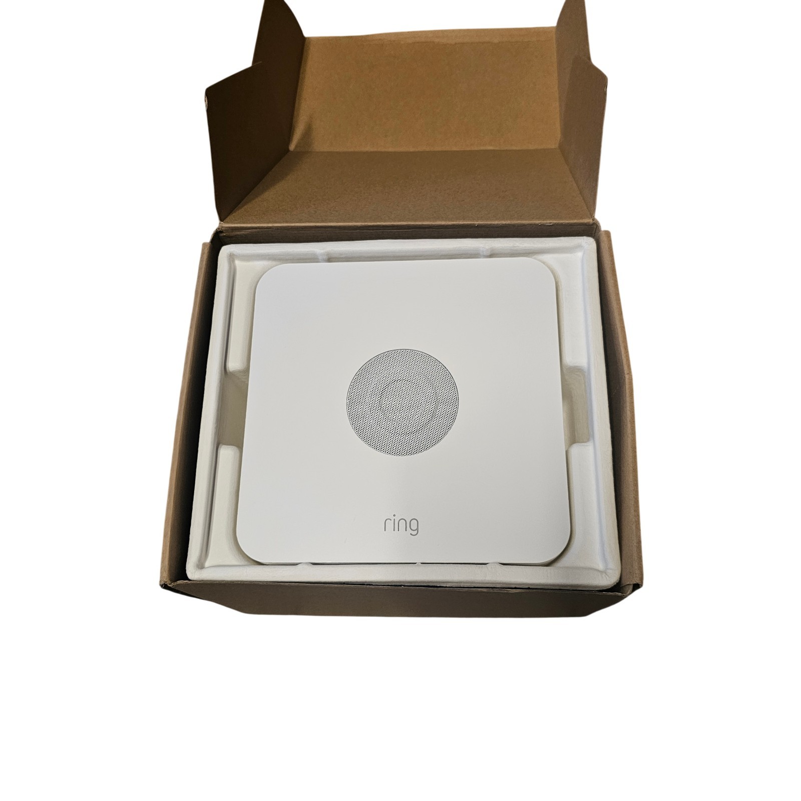 Ring Alarm 2nd Gen Base Station Siren for Wireless Home Security Systems White