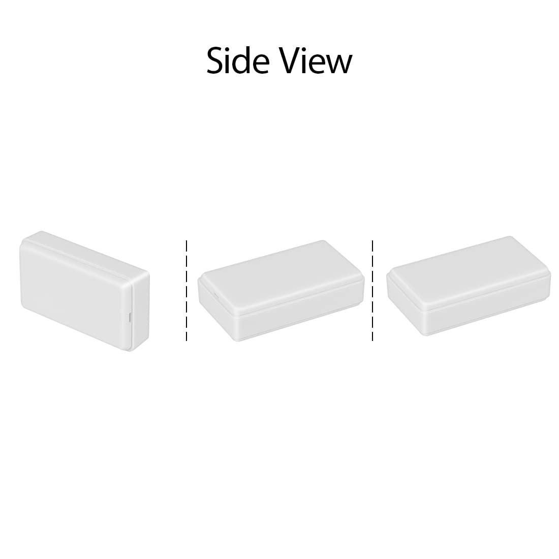 LeMotech Project Box 5 Pieces ABS Plastic 1.97″x 1.10″x 0.59″, 5 pieces